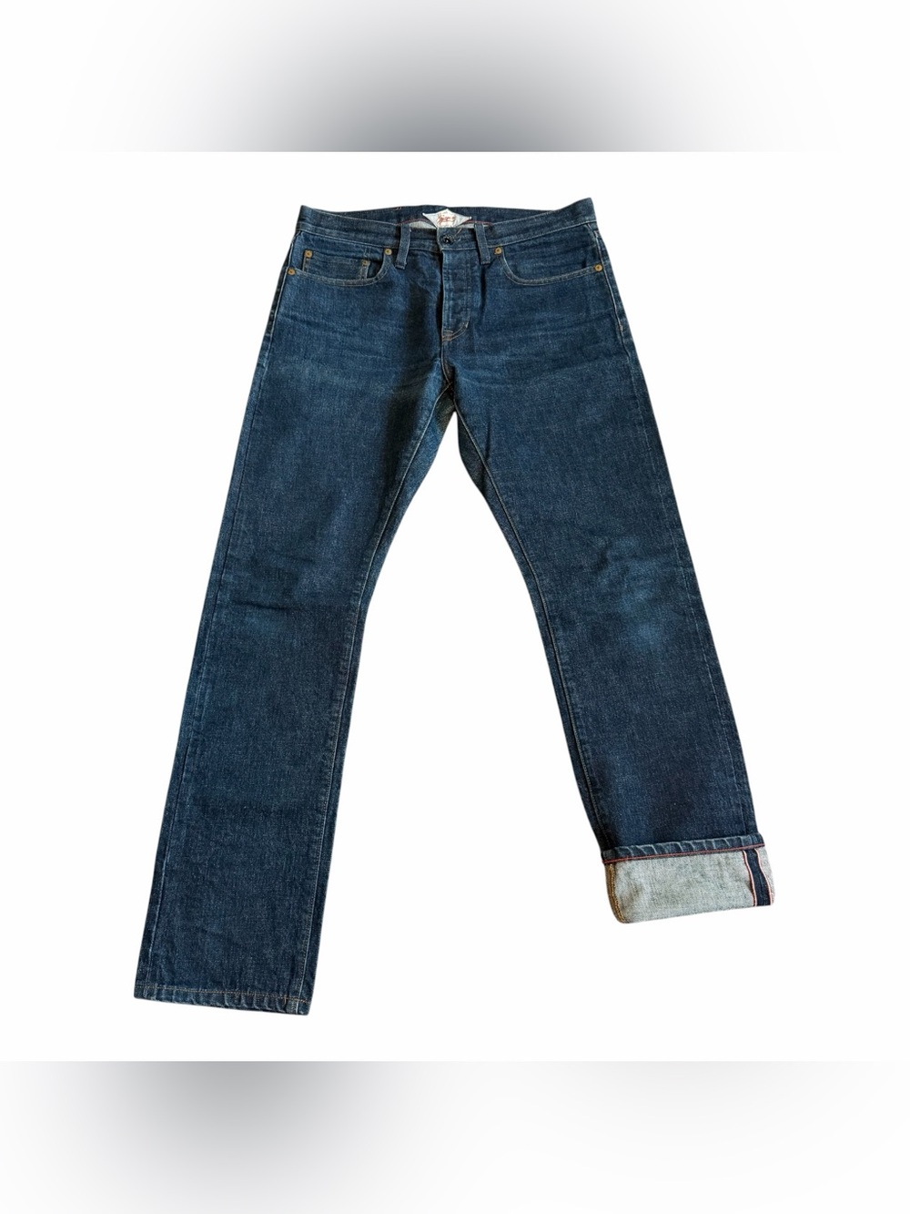 Grayers Men’s Edward Japanese Selvedge Denim Slim Fit Jeans Sz 32 Narrow Loom